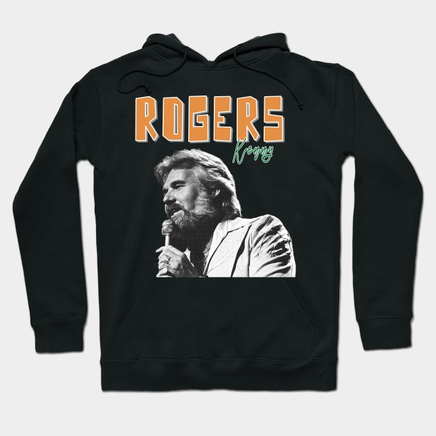 Kenny Rogers Hoodie by Moulezitouna